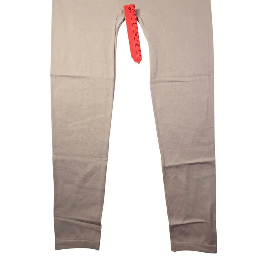 Ninexis Fleece Leggings Womens Large Taupe High-Waisted Textured Yoga New Tags - Picture 7 of 9